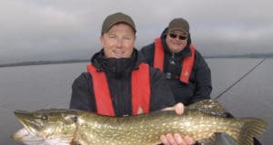 Gary and Joe Fortune with their catch