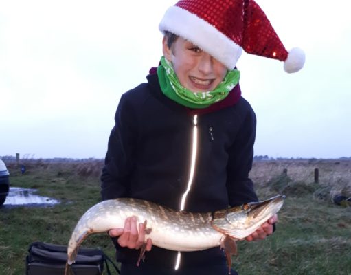 Gale Force Crew’s Gearóid Catches Christmas Pike