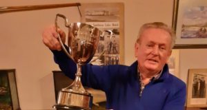 Kerry angler catches first salmon of the year Kevin with the Paddy Carey Memorial Cup