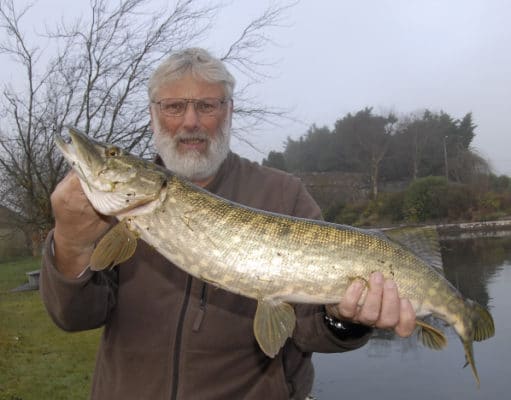Gordon Davis and Royal Canal pike