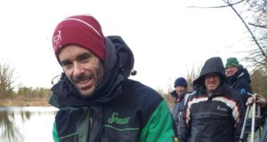 Very tough fishing in harsh conditions for Munster Coarse Anglers Paul McCaul