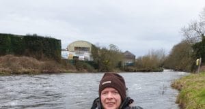 The Early angler catches the Boyne springer; no worms required.