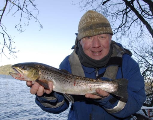 Lene opening day trout