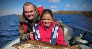 Cracking Ferox for young specimen hunter Nichola