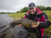 Irish Angling Update – 12 June 2020 Angler with large tench