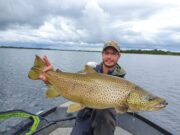 Defyin’ the odds – Christopher catches and releases 11.56lb trout on Lough Ree