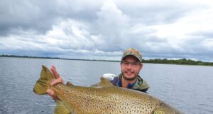 Defyin’ the odds – Christopher catches and releases 11.56lb trout on Lough Ree