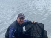 Lurgan anglers find Muckno tricky as roach not biting Angelr with his catch of coarse fish