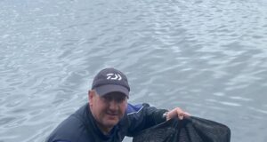 Angelr with his catch of coarse fish