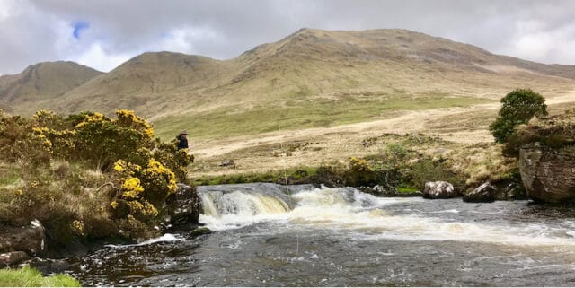 Salmon fishing at Delphi