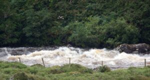Flood follows flood at Waterville, Currane anglers fish the Inny Big flood in the Commeragh River