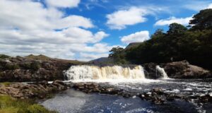 Majestic Aasleagh Falls on the Erriff Fishery