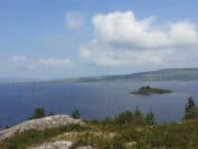 Hot, humid, calm conditions on Currane Today Southside of Lough Currane