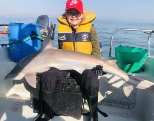 Double up specimen haul for two young anglers