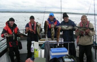 Great fishing on Killala Bay in flat calm conditions