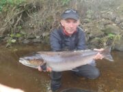 Excellent salmon fishing on the Munster Blackwater as the season closes 18lb blackwater salmon