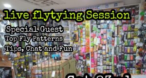 Look and Learn: River dry flys and Killarney specials Fly tying live stream on 23/01/21 with Piscari Fly