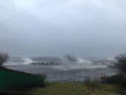 Currane goes from calm to wild but no fish caught Wild Lough Currane Photo by Tam