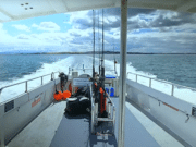 Lambay lobsters aboard the Naomi Leigh