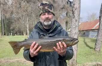 Great Ree trout on the troll