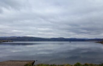 Slack winds and slack fishing on Lough Currane Calm Currane