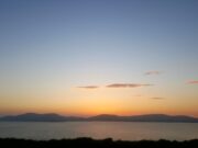 Miserable mist and suntans on Currane, but otherwise quiet Sunset at Loher Caherdaniel on the Wild Atlantic Way Ring of Kerry