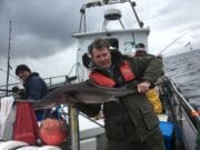 Group of friends enjoys great fishing in Killala Bay