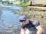 Hot temperatures and low water levels impact on angling on the Moy