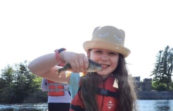 Great perch and pike for Kayla on Corrib