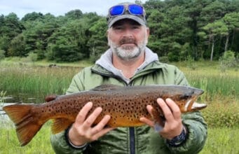 Good trout on the troll from Lough Ree