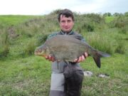 Belgian Pike and Coarse Anglers do well at Melview Fishing Lodge Nick with a fine Bream from his catch