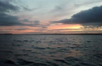 Fishing slow and catches low on a sluggish Sheelin Lough Sheelin sunset