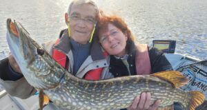 Good pike for French guests on Derg