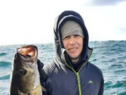 Big pollack in tough conditions