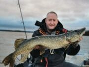 Quality pike on dead bait from Lough Erne