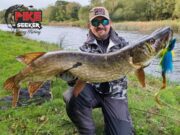 Super 113cm pike from the River Barrow