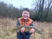 New year brings first ever pike for young angler