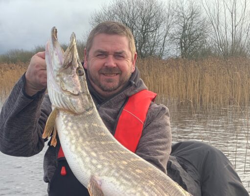 Dead baits producing fine pike in Longford