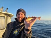 Mariners head out on the water for some great mixed fishing.