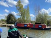 Belmont enjoy good canal fishing in their Open at Shannon Harbour barge