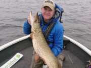 Cracking flyfishing for pike including new PB for anglers in Boyle