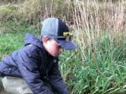 First trout for Anthony on the Nore