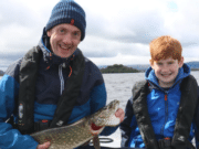 A good day piking on the Erne for Jack and Aaron with Lure Guides pike