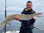 Top sport afloat off the west Clare coast