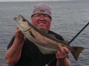 Good fishing off the rocks in Clare