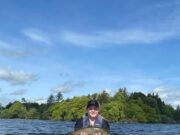 Mayfly fishing going well on Arrow Lough Arrow
