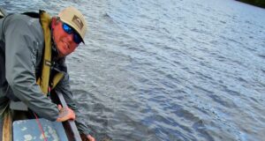 Super fly fishing for pike for Pikeonthefly client