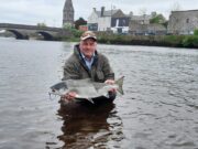 Ridge Pool off the mark for the year, as salmon start to move on the Moy.