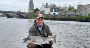 Ridge Pool off the mark for the year, as salmon start to move on the Moy.
