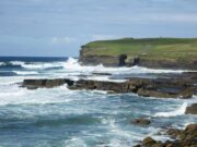 Anglers report good cliff fishing at Killala Bay Downpatrick Head, Mayo